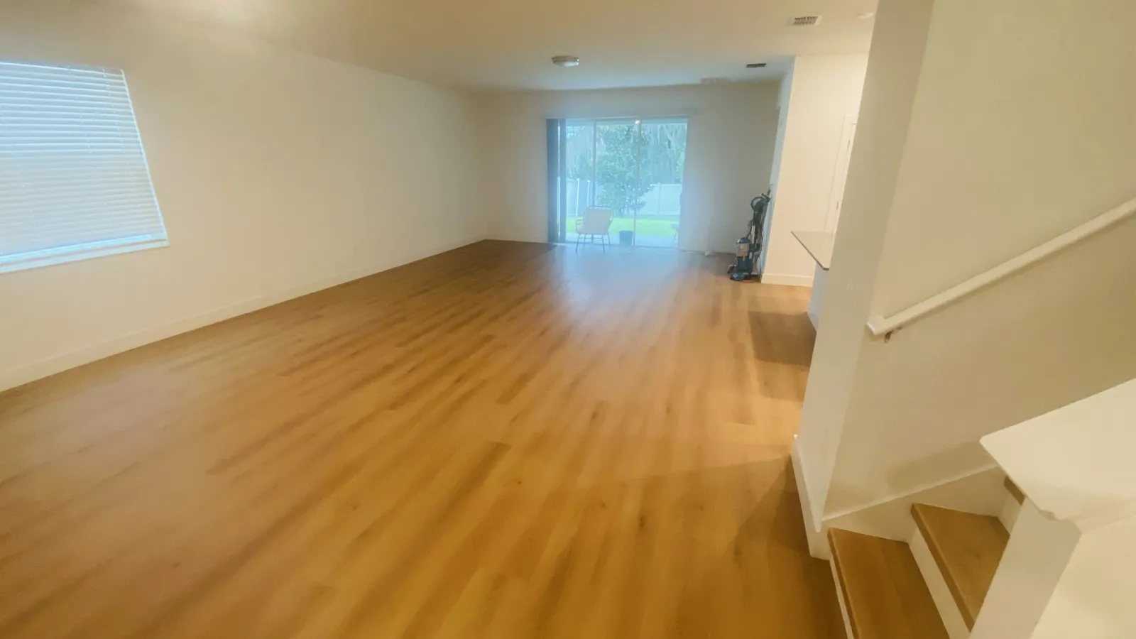 SPC vinyl plank installed in a living room in Winter Garden FL